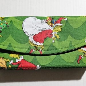 Grinch Christmas Wallet/Clutch